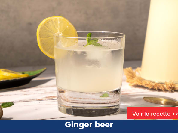 Ginger beer, la boisson pétillante sans alcool